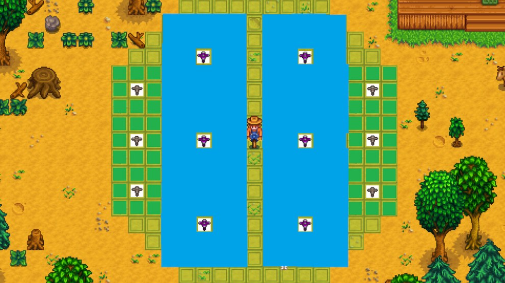 quality iridium sprinkler layout stardew valley steam Klarmacher