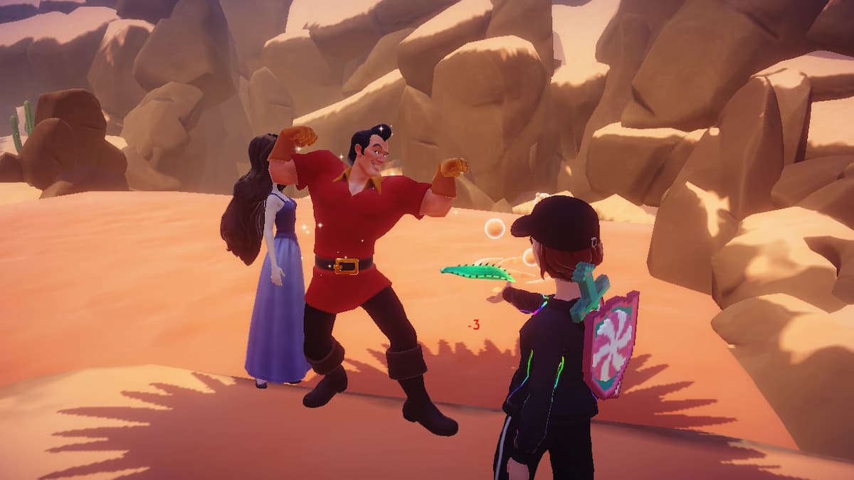 Gaston in Disney Dreamlight Valley