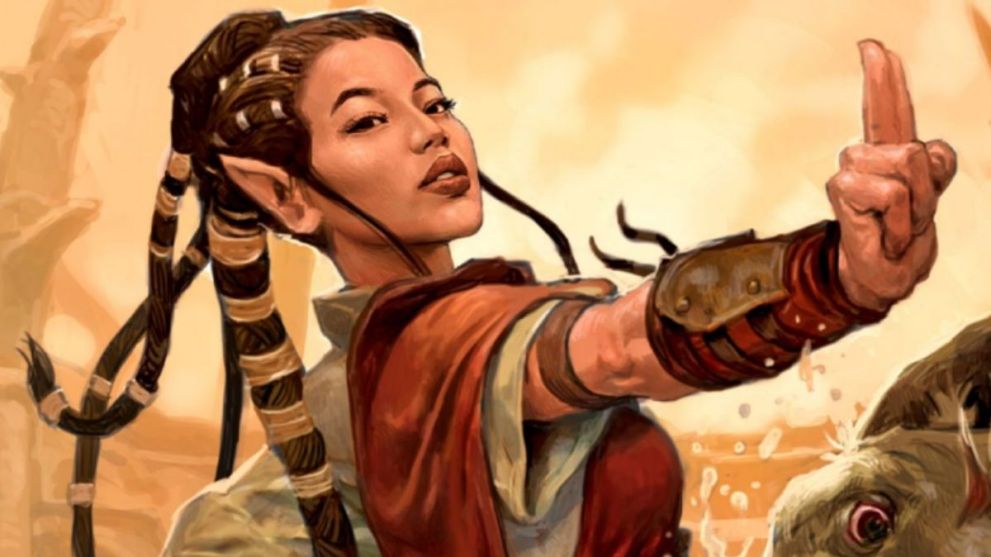 Monk depiction in DnD 5e.
