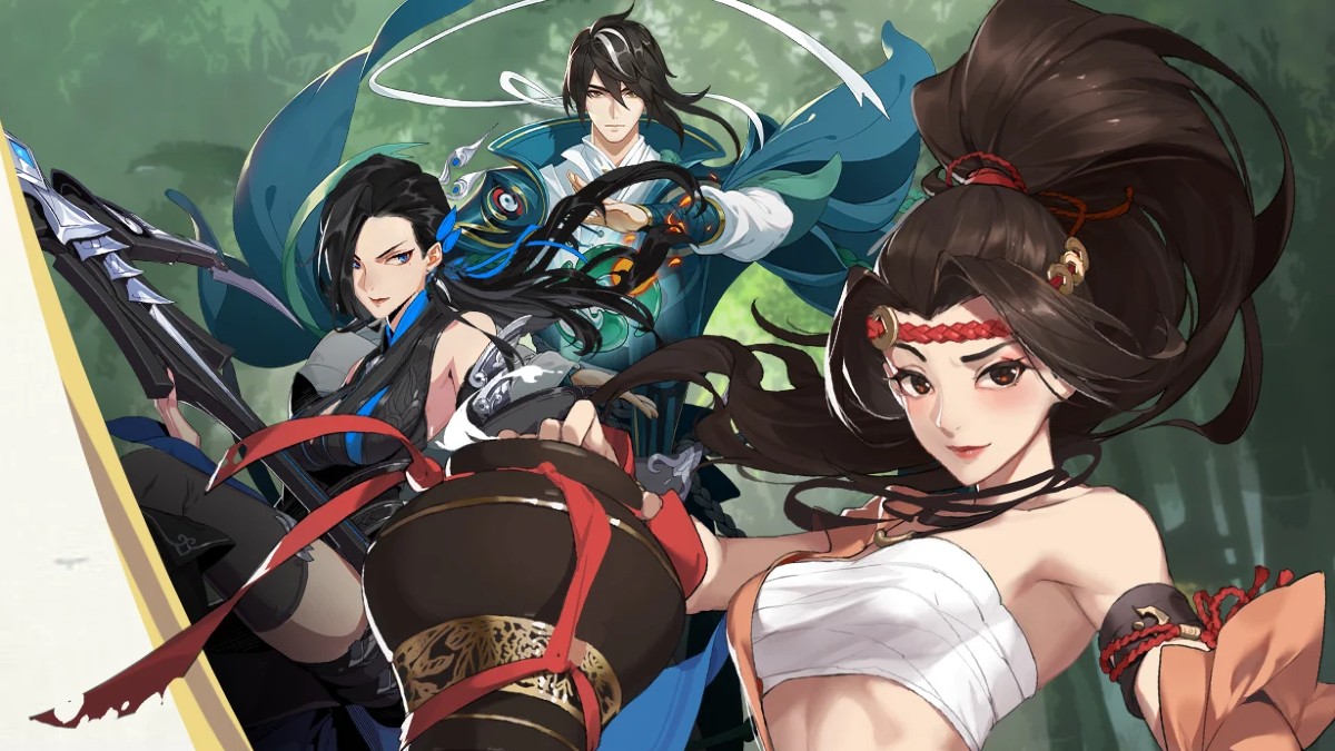 A group of characters stood together in Beyond Warrior Idle RPG.