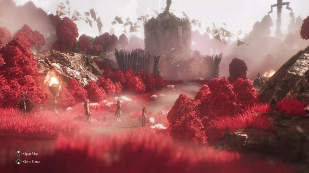 A map area in Clair Obscur: Expedition 33
